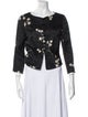 Armani Collezioni Silk Floral Print Jacket