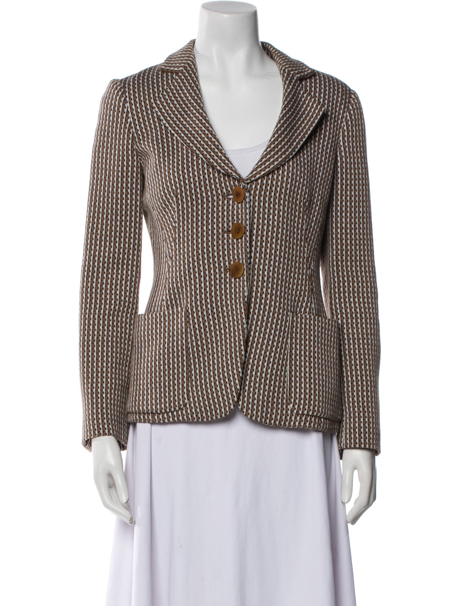 Armani Collezioni Printed Blazer