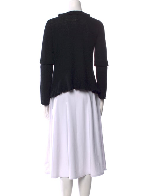 Armani Collezioni Cashmere Open Front Sweater