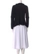 Armani Collezioni Cashmere Open Front Sweater