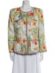 Armani Collezioni Floral Print Evening Jacket