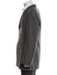 Armani Collezioni Wool Plaid Print Blazer