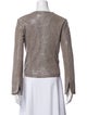 Armani Collezioni Leather Evening Jacket