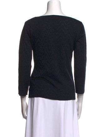 Armani Collezioni Bateau Neckline Sweater