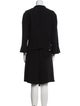 Armani Collezioni Pleated Accents Skirt Suit