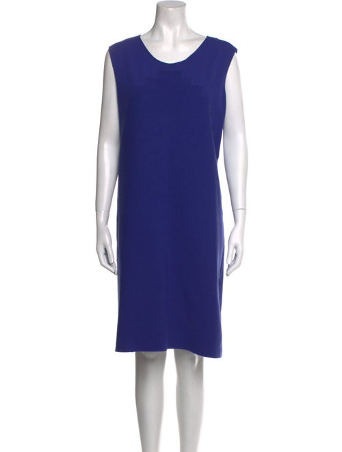 Armani Collezioni Striped Knee-Length Dress