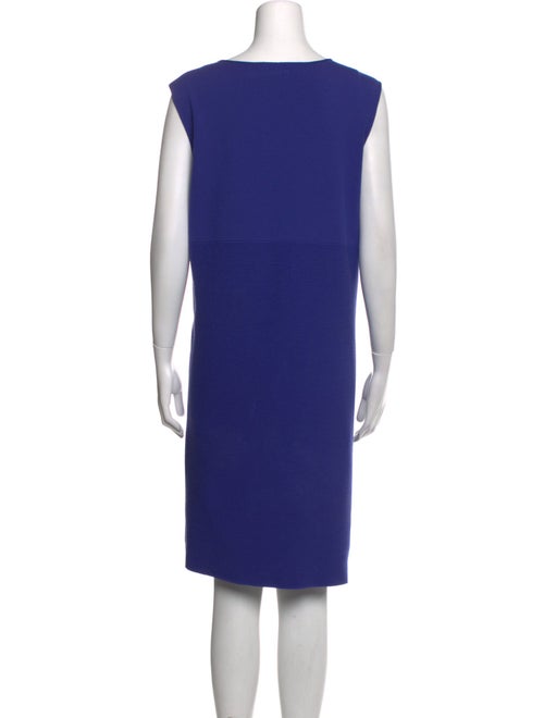 Armani Collezioni Striped Knee-Length Dress