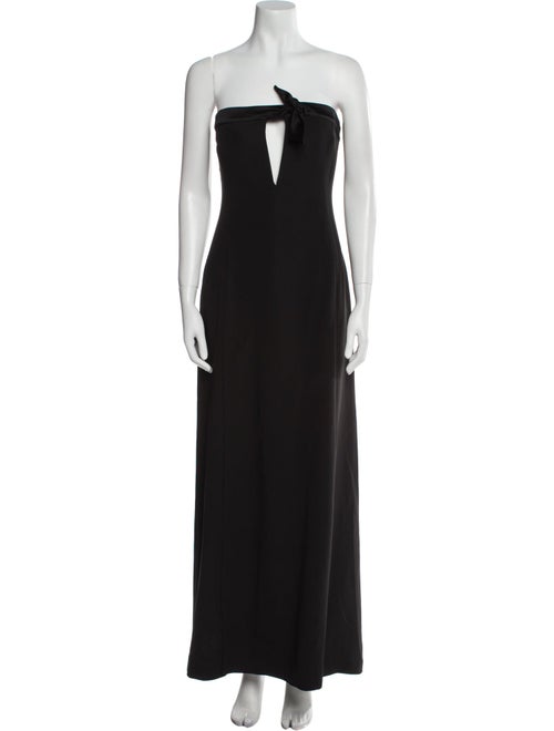 Armani Collezioni Strapless Long Dress