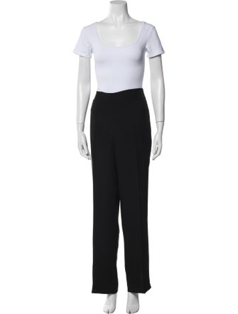 Armani Collezioni Ruffle Embellishment Pantsuit