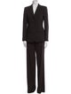 Armani Collezioni Virgin Wool Pantsuit