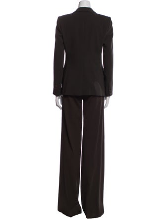 Armani Collezioni Virgin Wool Pantsuit