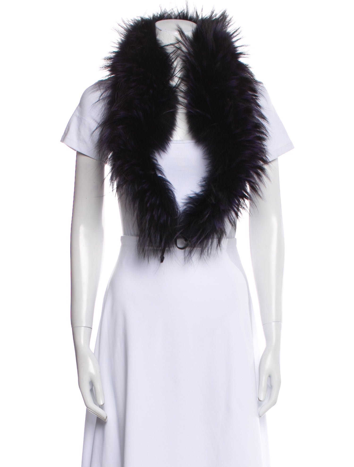 Armani Collezioni Fur Vintage Scarf