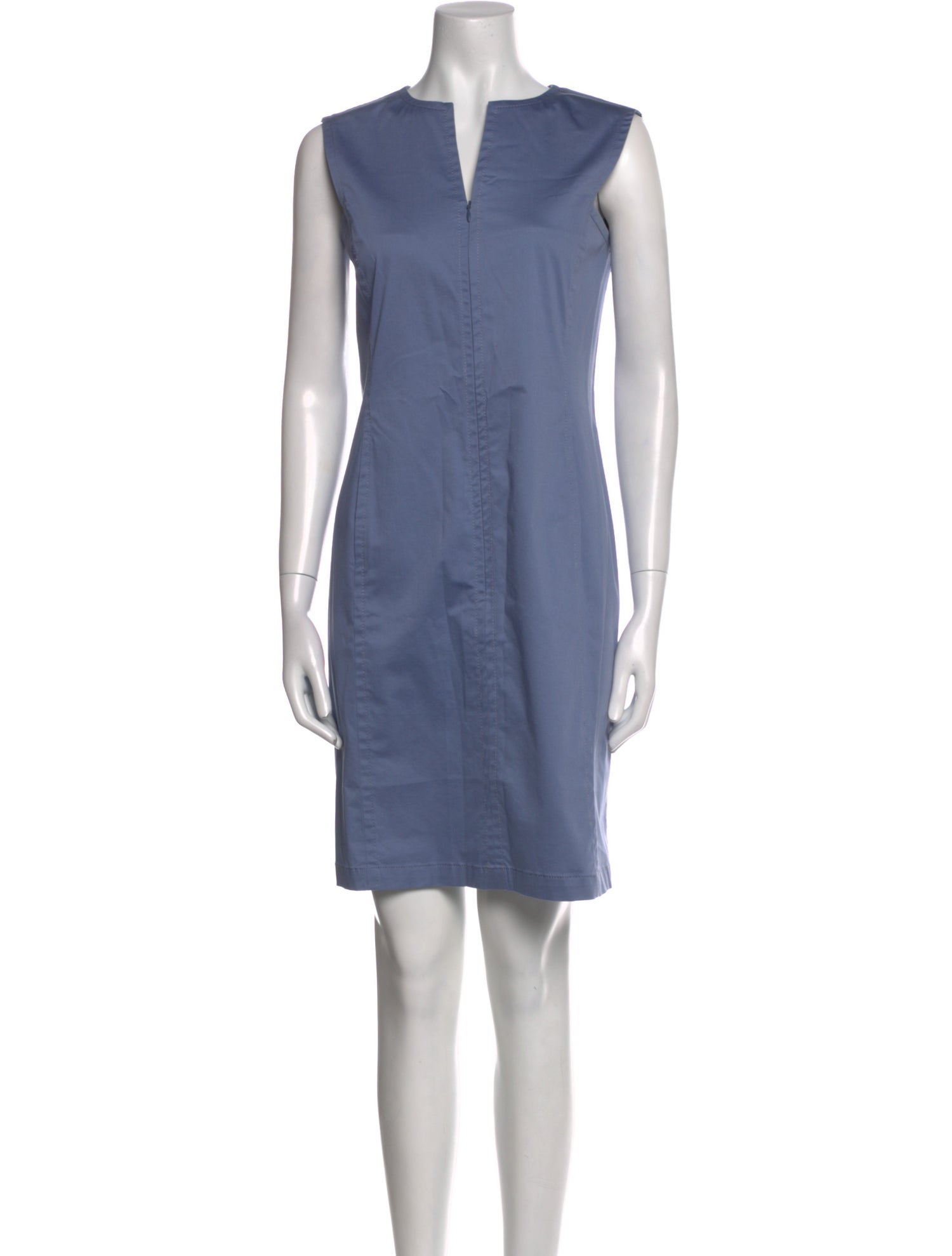 Armani Collezioni V-Neck Knee-Length Dress