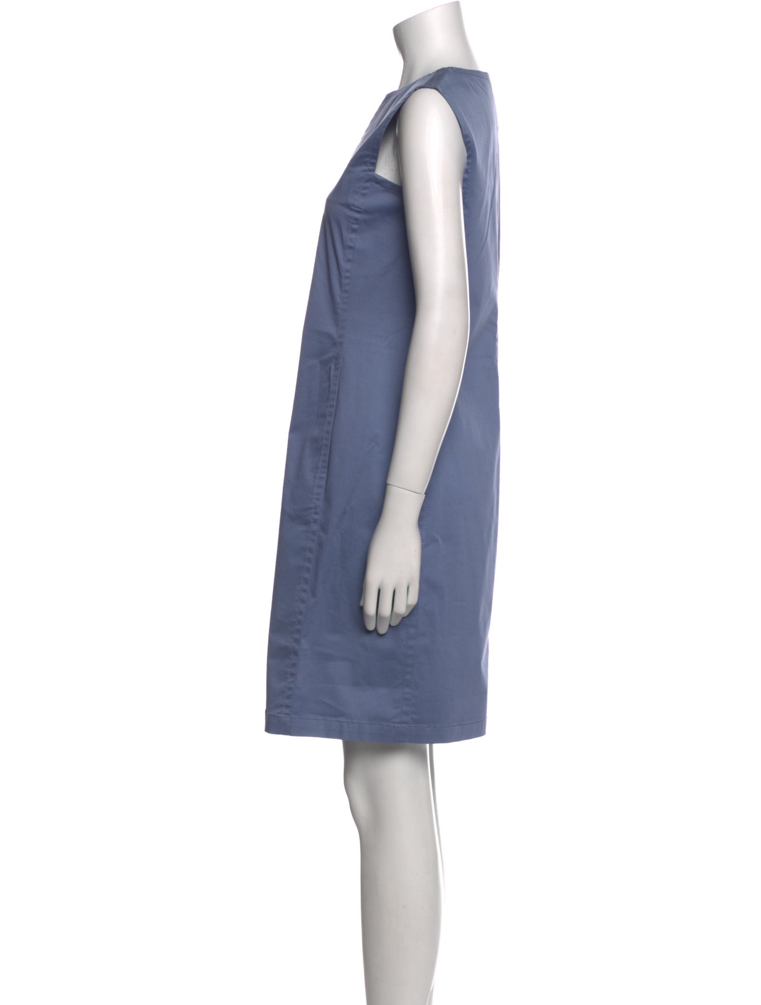Armani Collezioni V-Neck Knee-Length Dress