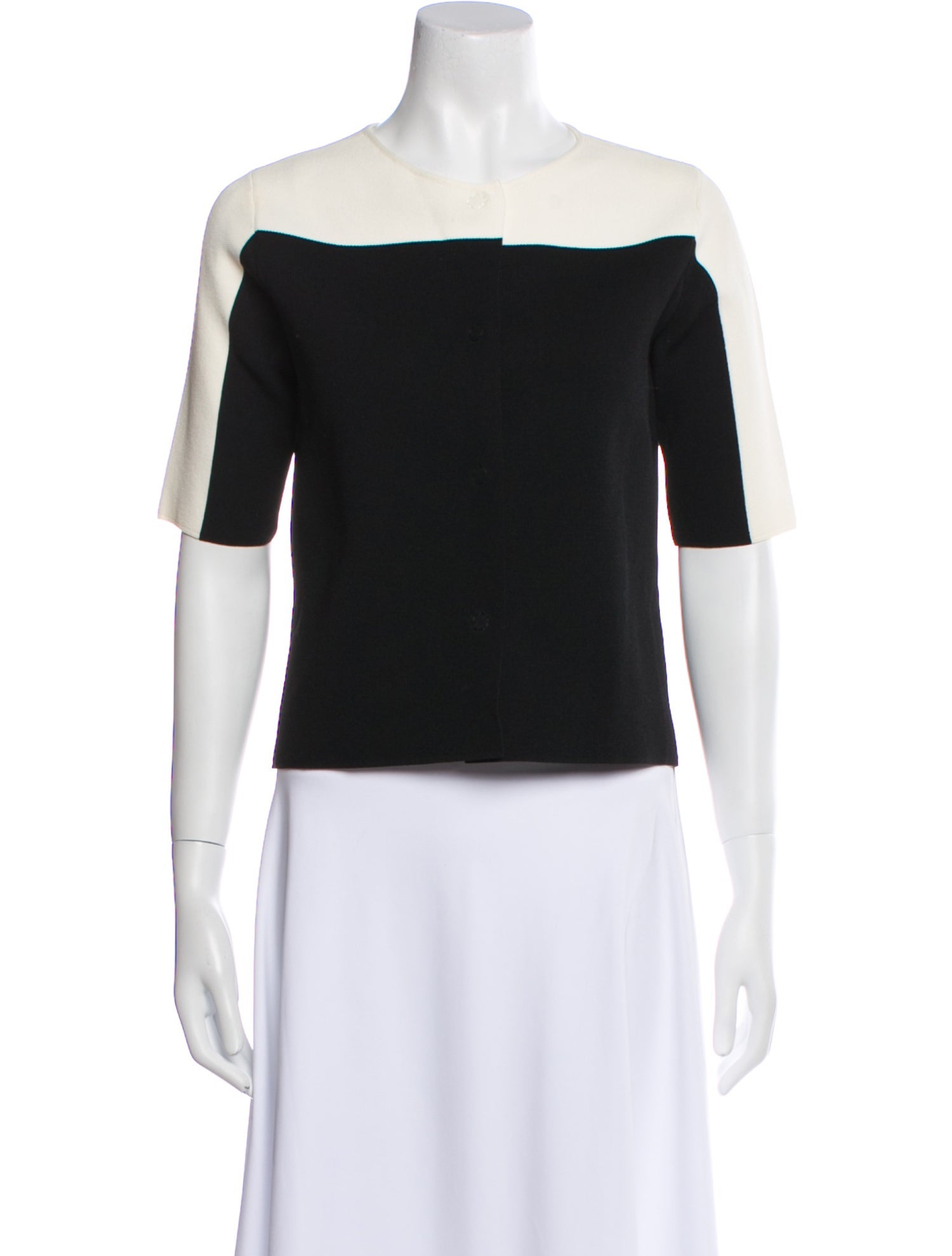 Armani Collezioni Colorblock Pattern Bolero