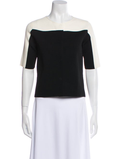 Armani Collezioni Colorblock Pattern Bolero