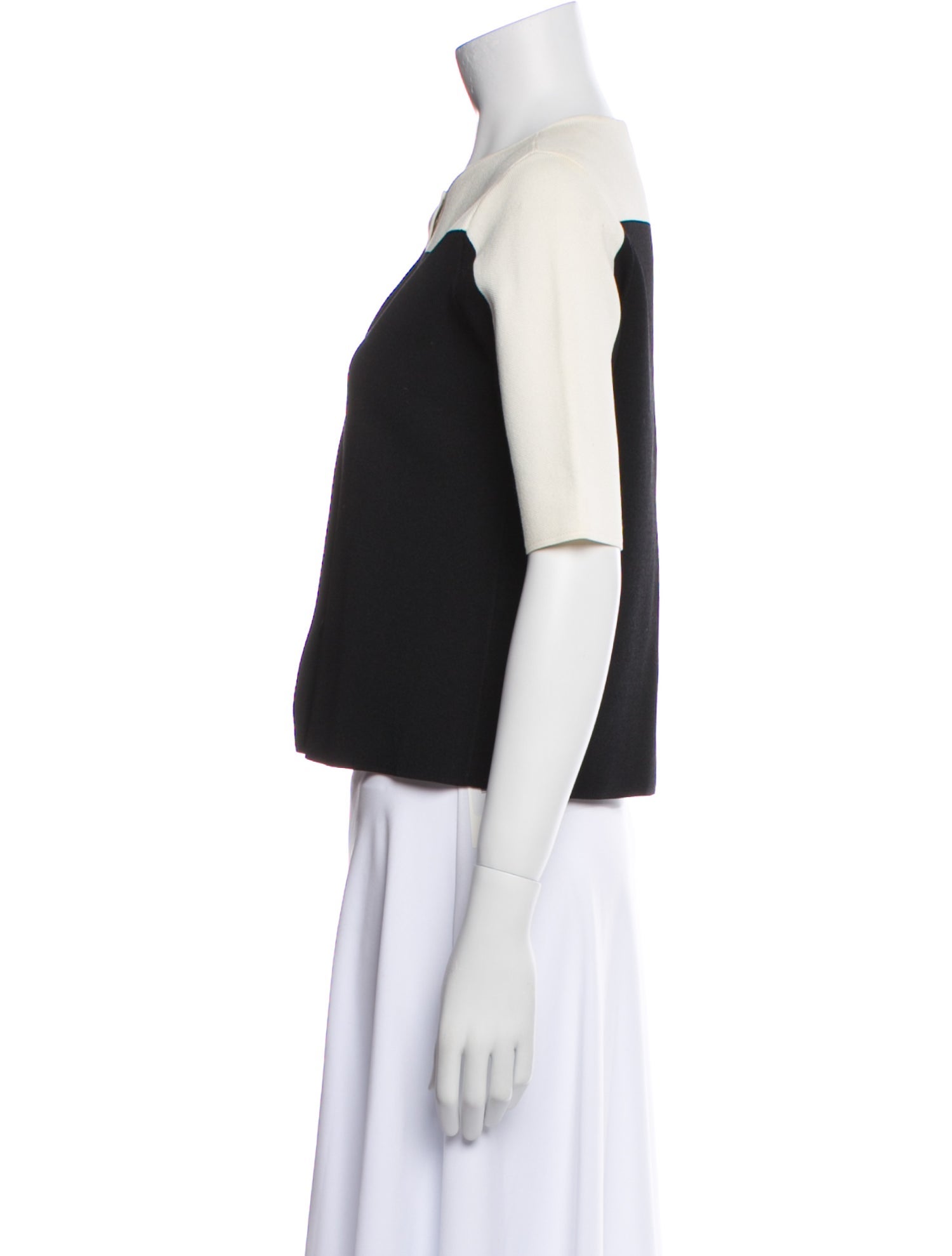 Armani Collezioni Colorblock Pattern Bolero