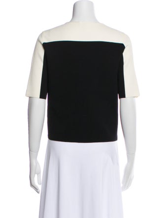 Armani Collezioni Colorblock Pattern Bolero