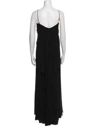 Armani Collezioni Silk Long Dress