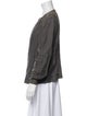 Armani Collezioni Linen Bomber Jacket