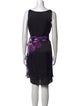 Armani Collezioni Silk Knee-Length Dress