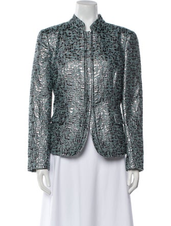 Armani Collezioni Printed Evening Jacket