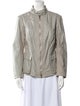 Armani Collezioni Lamb Leather Jacket