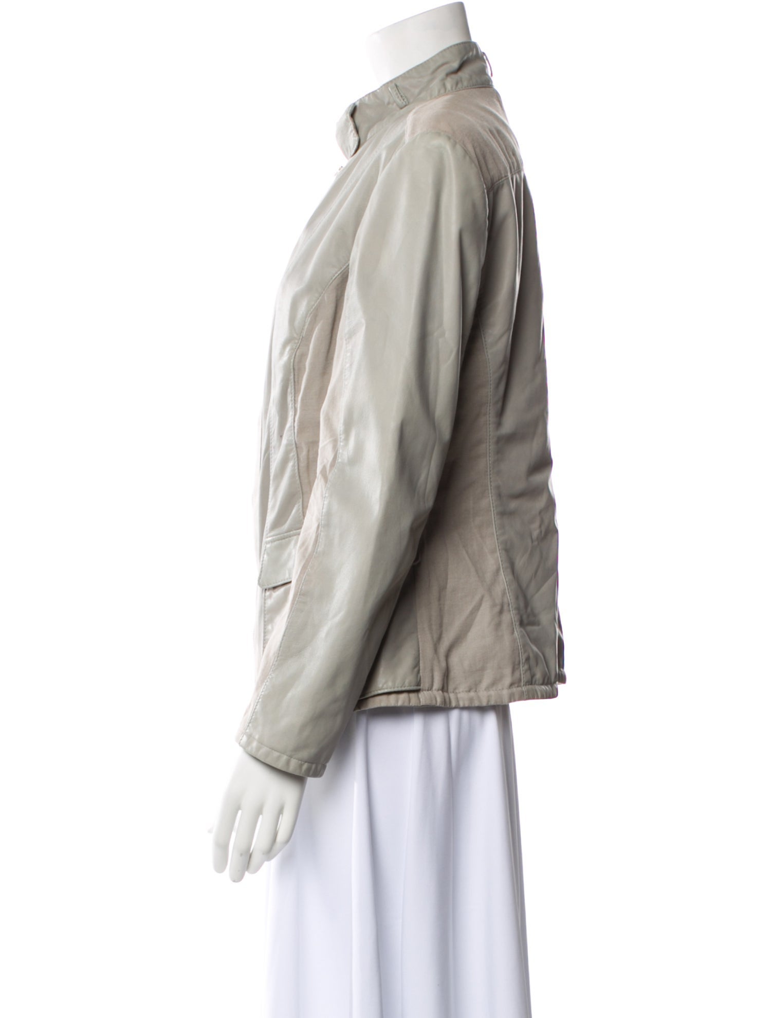 Armani Collezioni Lamb Leather Jacket