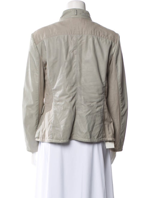 Armani Collezioni Lamb Leather Jacket