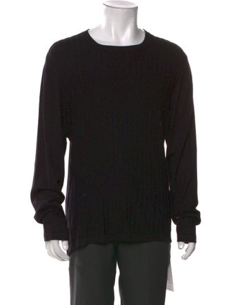 Armani Collezioni Crew Neck Long Sleeve Pullover