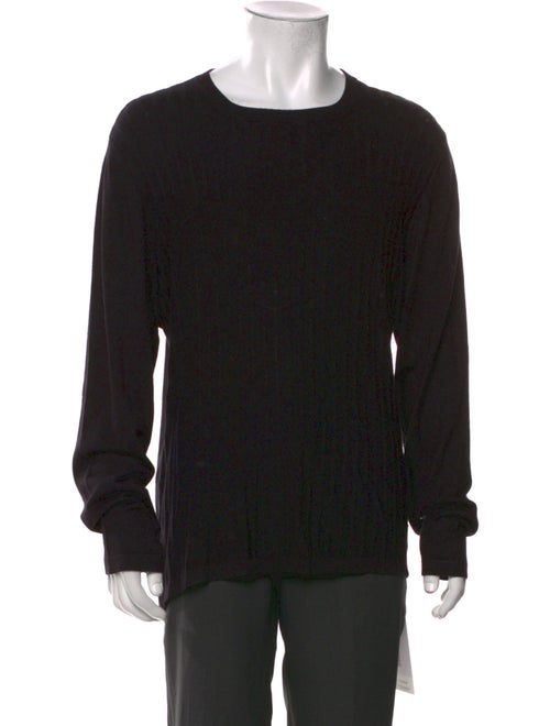 Armani Collezioni Crew Neck Long Sleeve Pullover