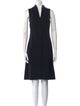 Armani Collezioni Virgin Wool Mini Dress