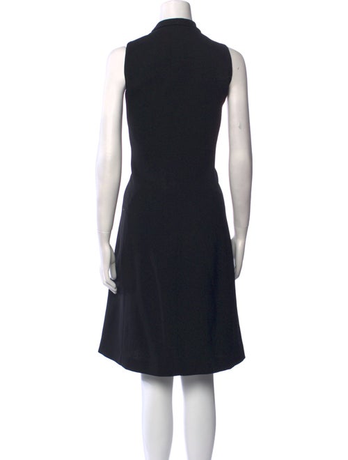 Armani Collezioni Virgin Wool Mini Dress