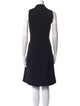 Armani Collezioni Virgin Wool Mini Dress