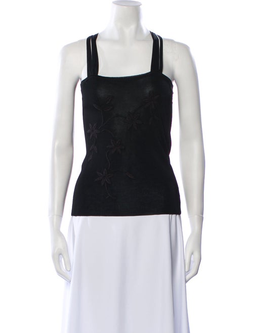 Armani Collezioni Square Neckline Sweater