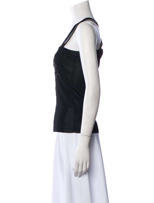 Armani Collezioni Square Neckline Sweater