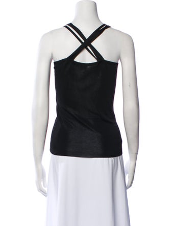 Armani Collezioni Square Neckline Sweater