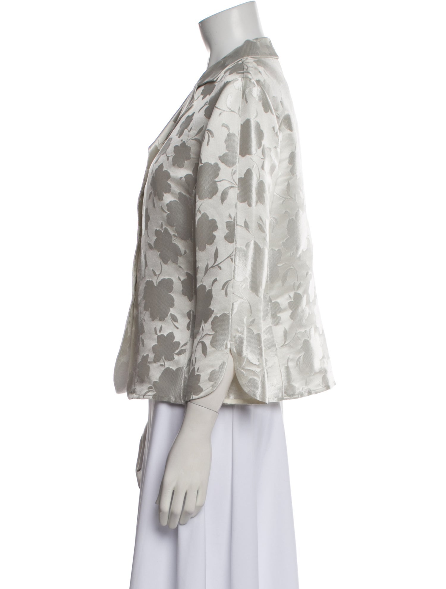 Armani Collezioni Floral Print Evening Jacket