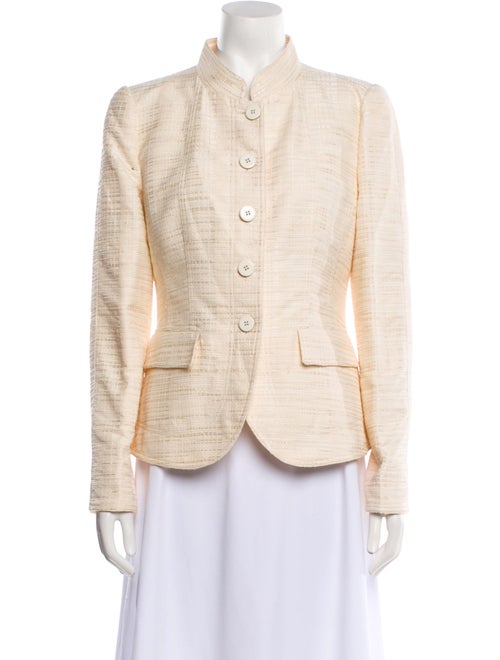 Armani Collezioni Tweed Pattern Evening Jacket