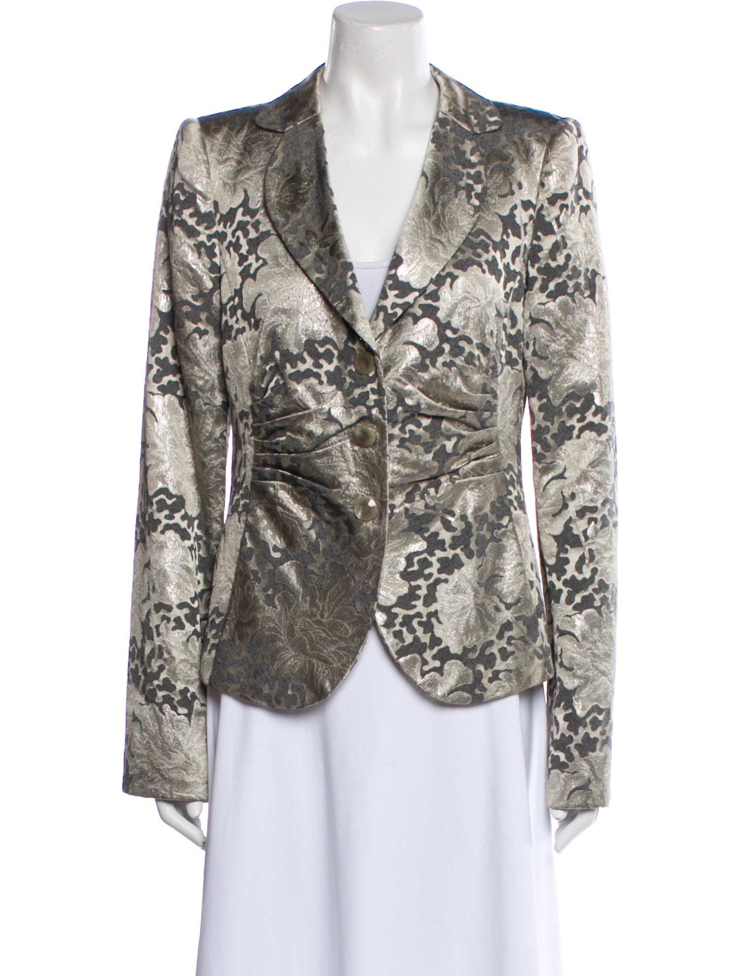 Armani Collezioni Printed Blazer