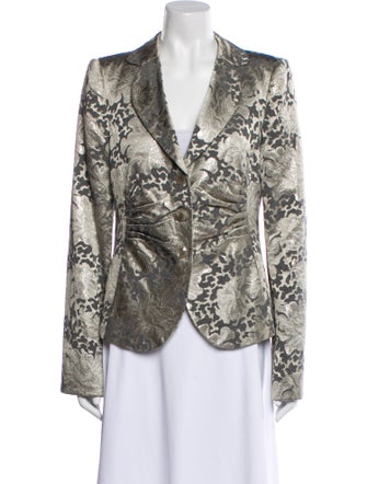 Armani Collezioni Printed Blazer