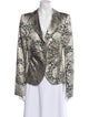 Armani Collezioni Printed Blazer