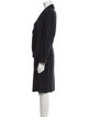 Armani Collezioni Wool Striped Skirt Suit