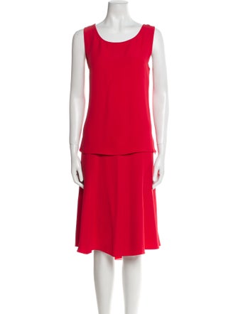 Armani Collezioni Wool Skirt Suit