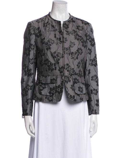 Armani Collezioni Floral Print Evening Jacket