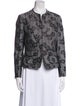 Armani Collezioni Floral Print Evening Jacket