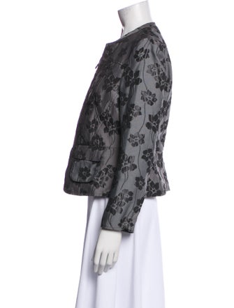 Armani Collezioni Floral Print Evening Jacket