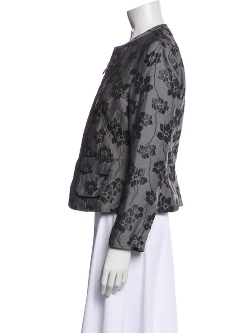 Armani Collezioni Floral Print Evening Jacket