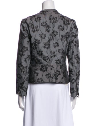 Armani Collezioni Floral Print Evening Jacket