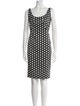 Armani Collezioni Polka Dot Print Dress Set